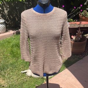 Chico’s gold sweater